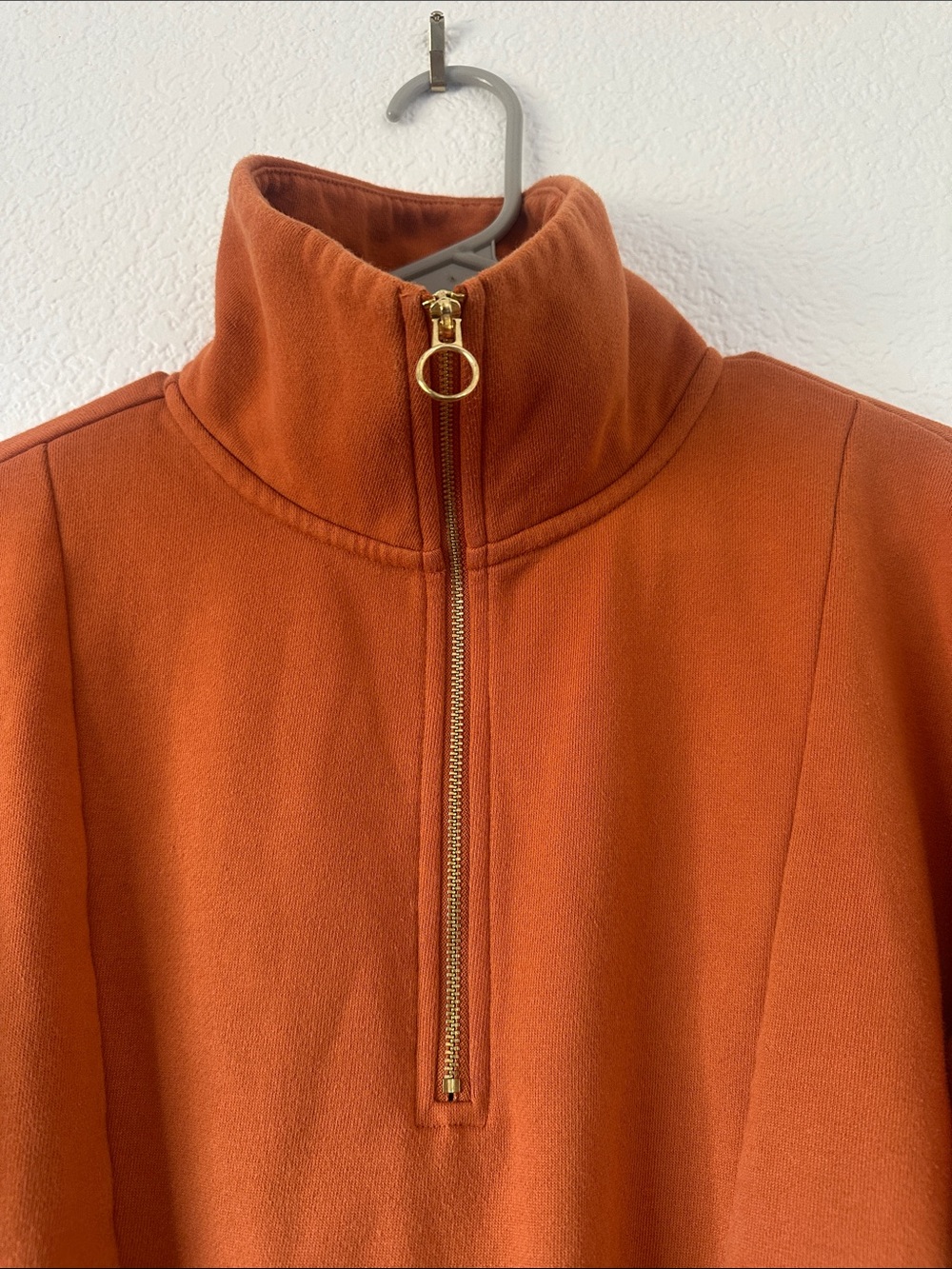 Rust 1/4 zip pullover! - Picture 4 of 6